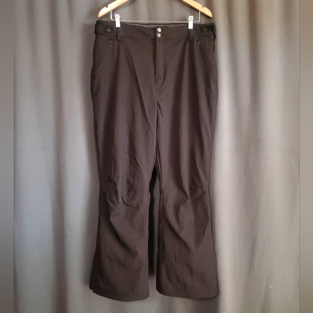Gerry Weber Black Tech Snow Pants Snowboard Ski Size XL